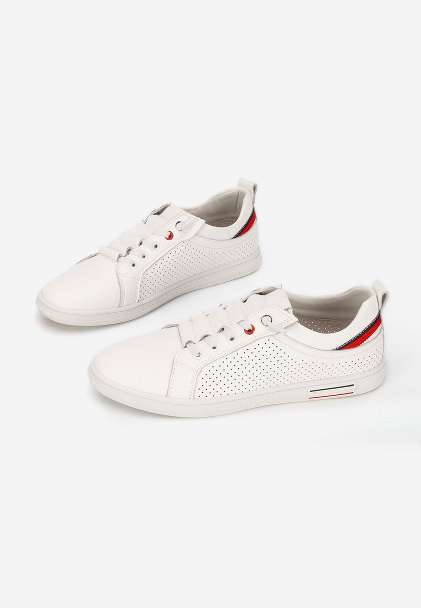 Geomelia fehér női bőr sneaker