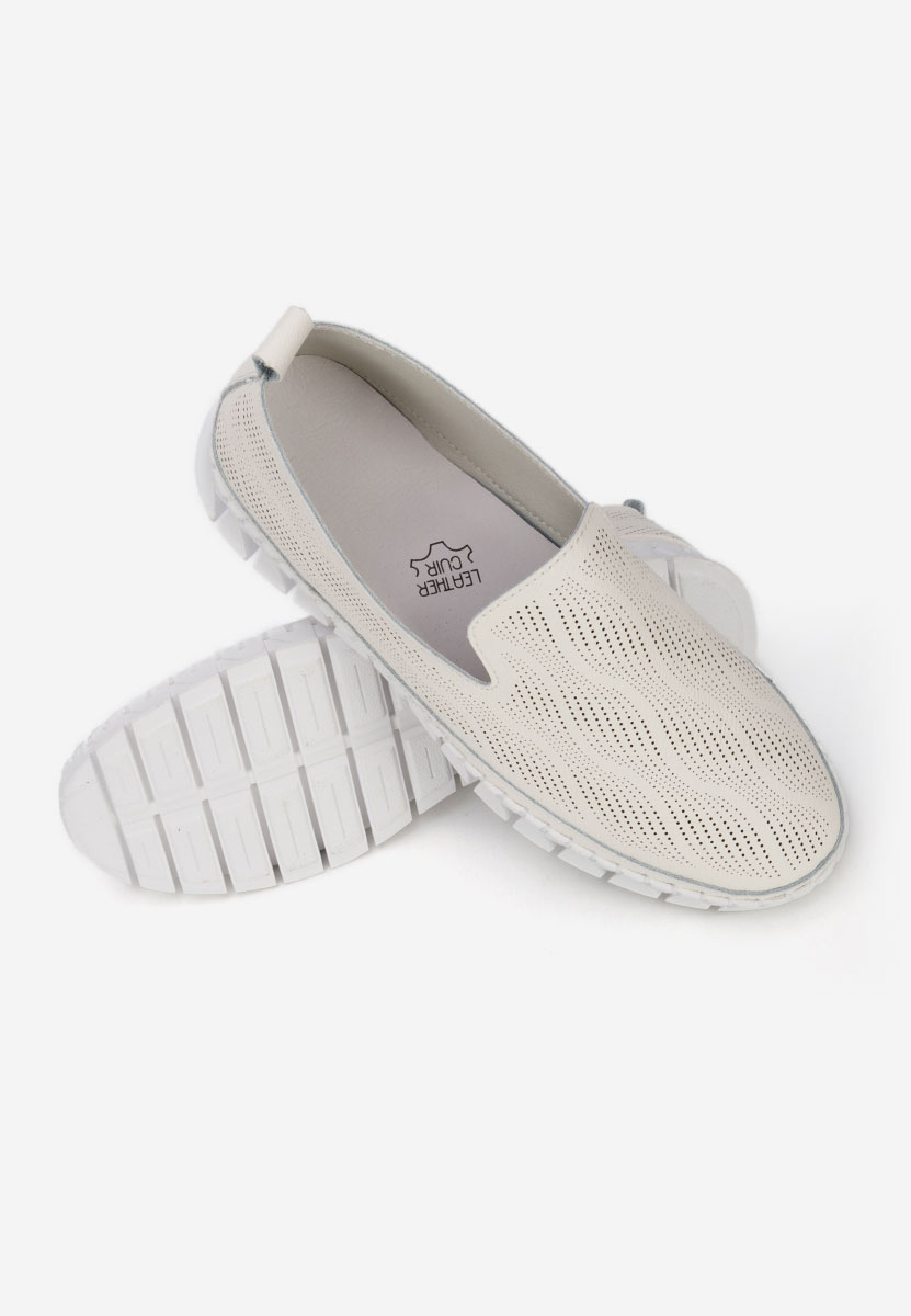 Jolina bézs bőr espadrilles