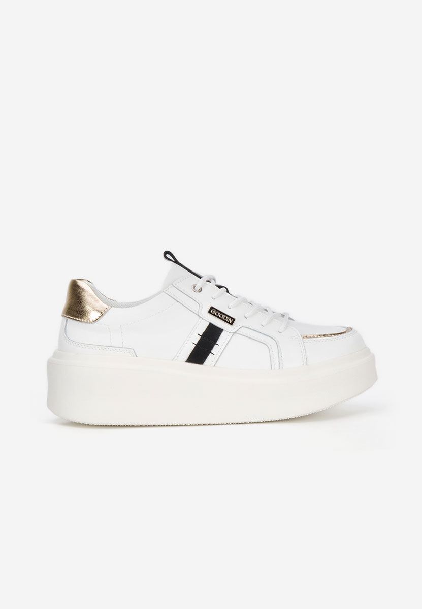 Angeliana fehér női bőr sneaker