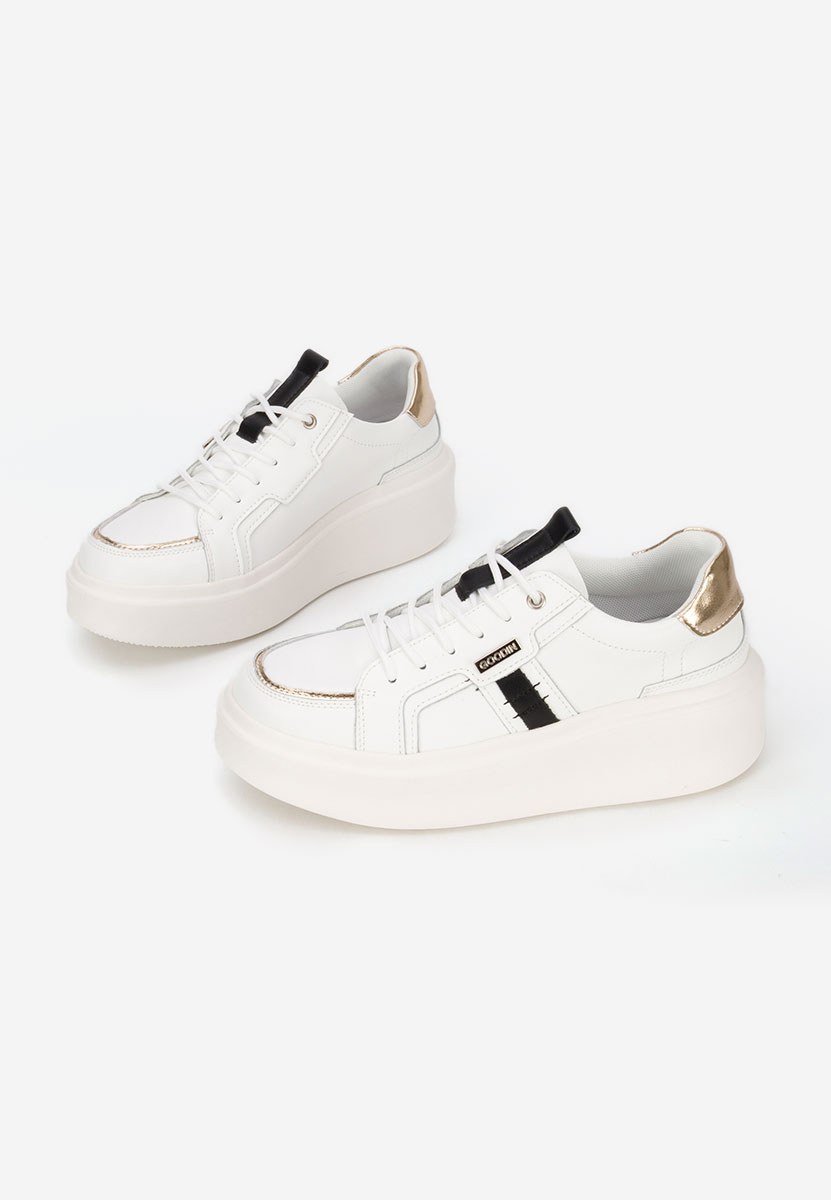 Angeliana fehér női bőr sneaker