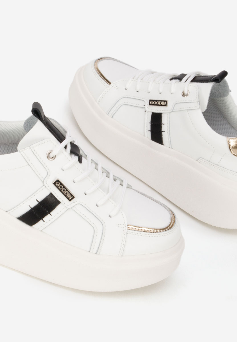 Angeliana fehér női bőr sneaker