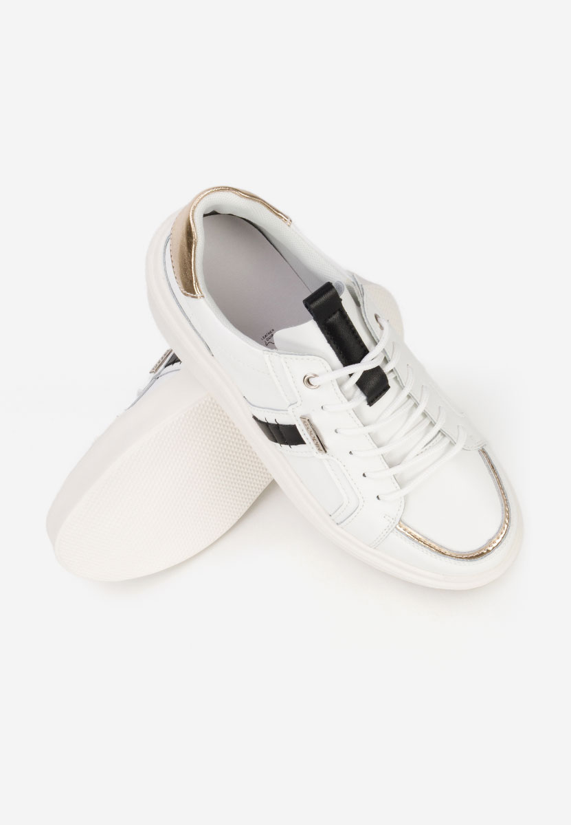 Angeliana fehér női bőr sneaker