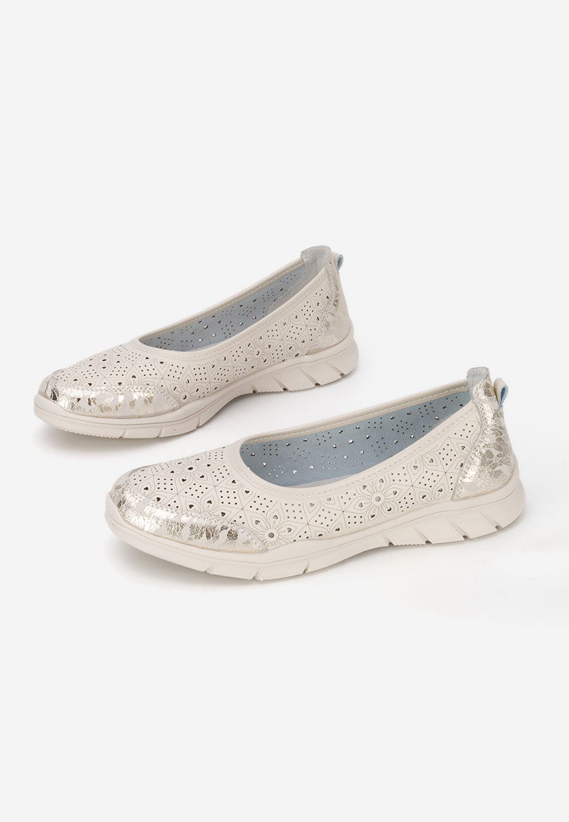 Giustina bézs bőr espadrilles