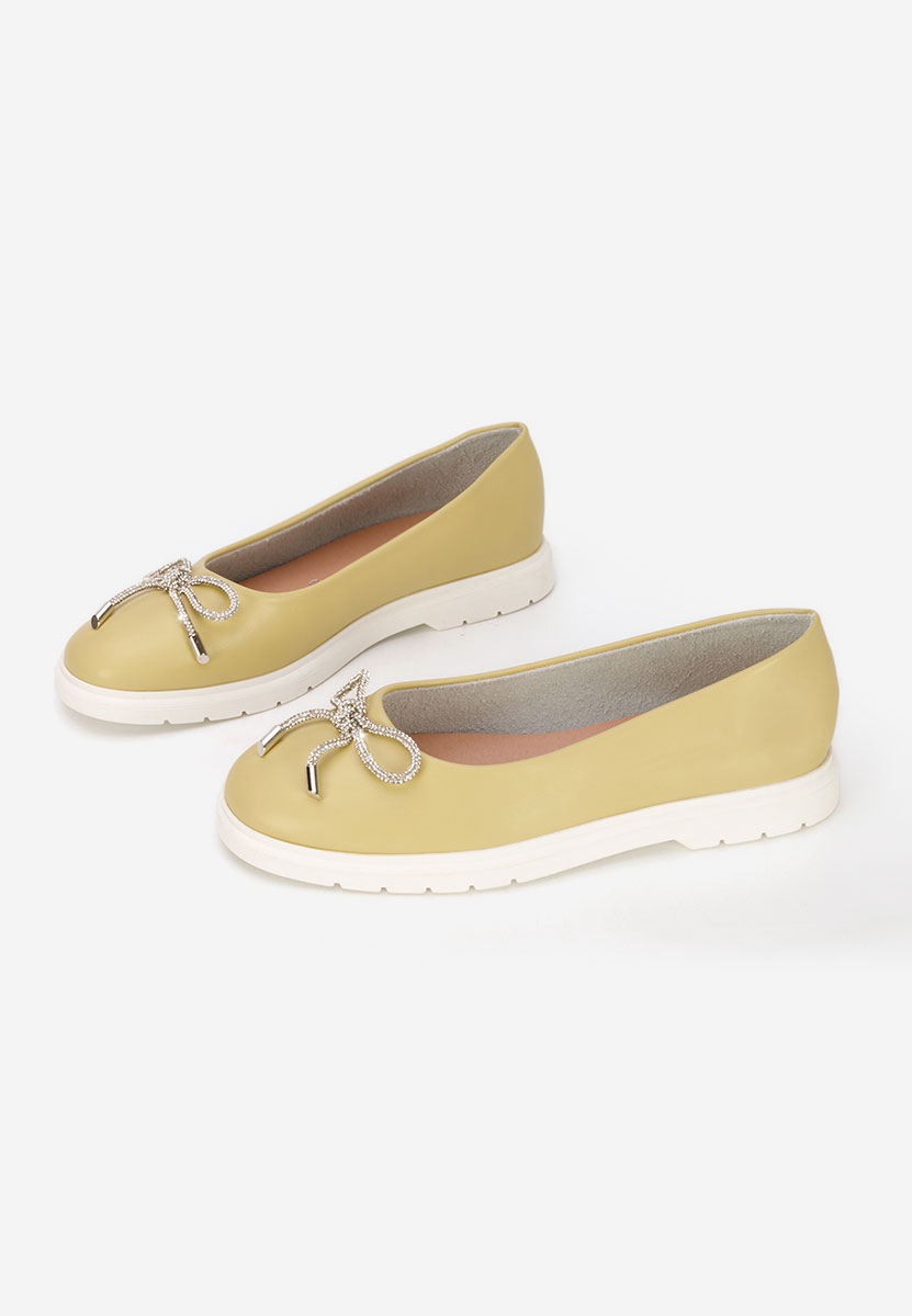 Simonna sárga női balerina