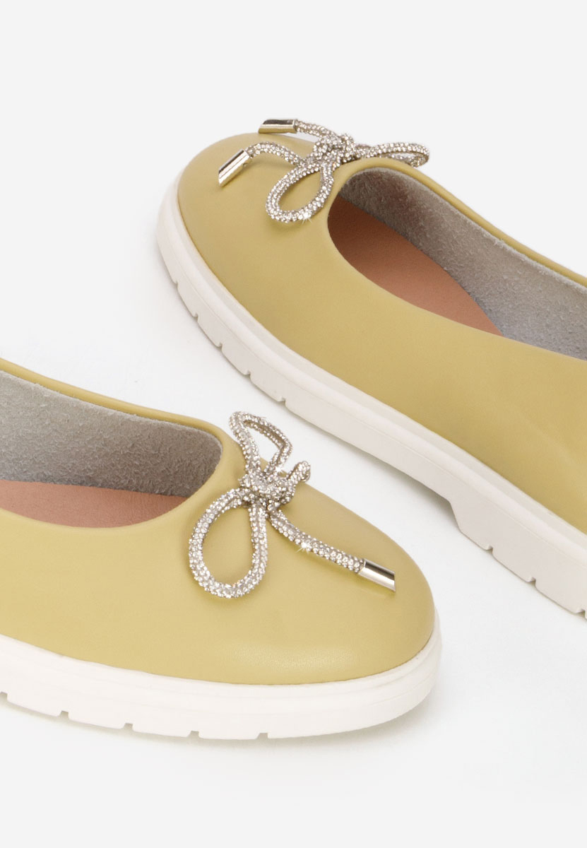 Simonna sárga női balerina