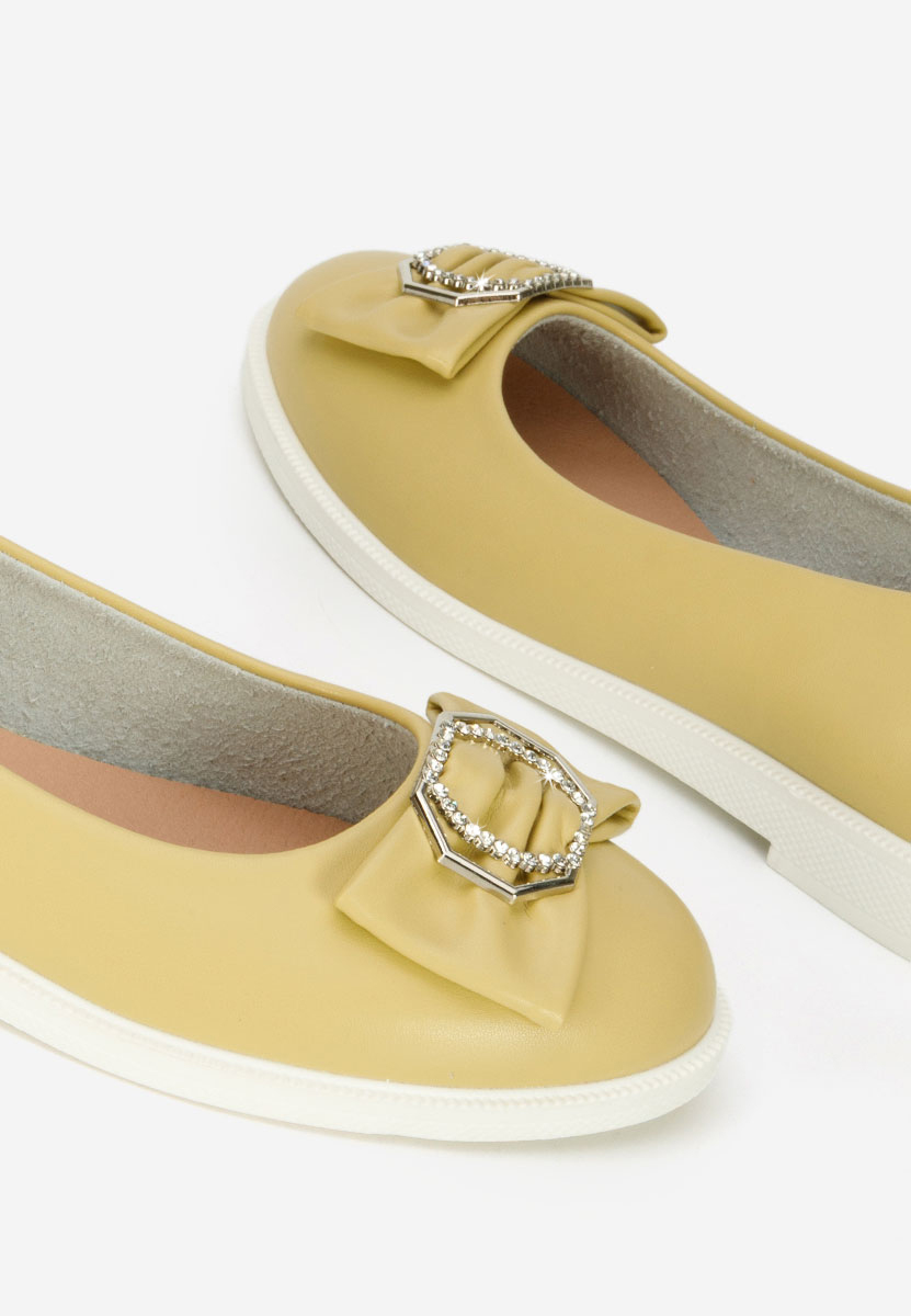 Briania sárga női balerina