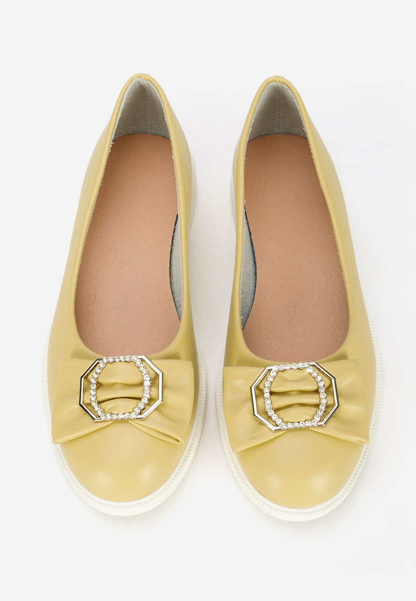 Briania sárga női balerina
