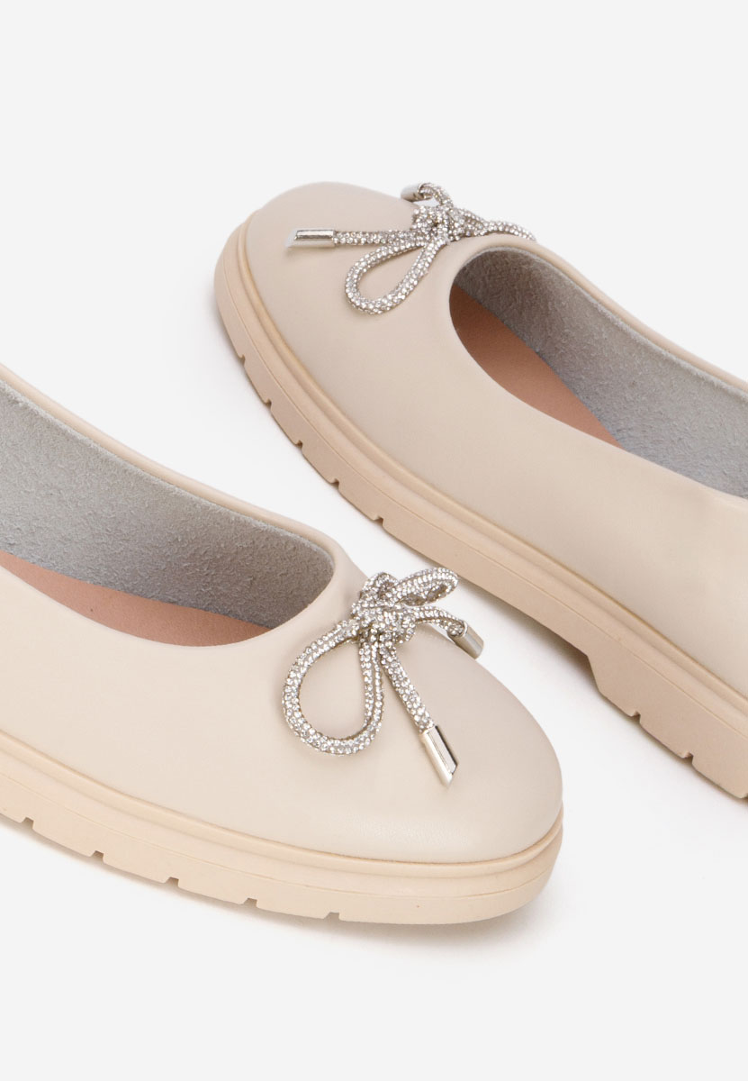 Simonna bézs női balerina