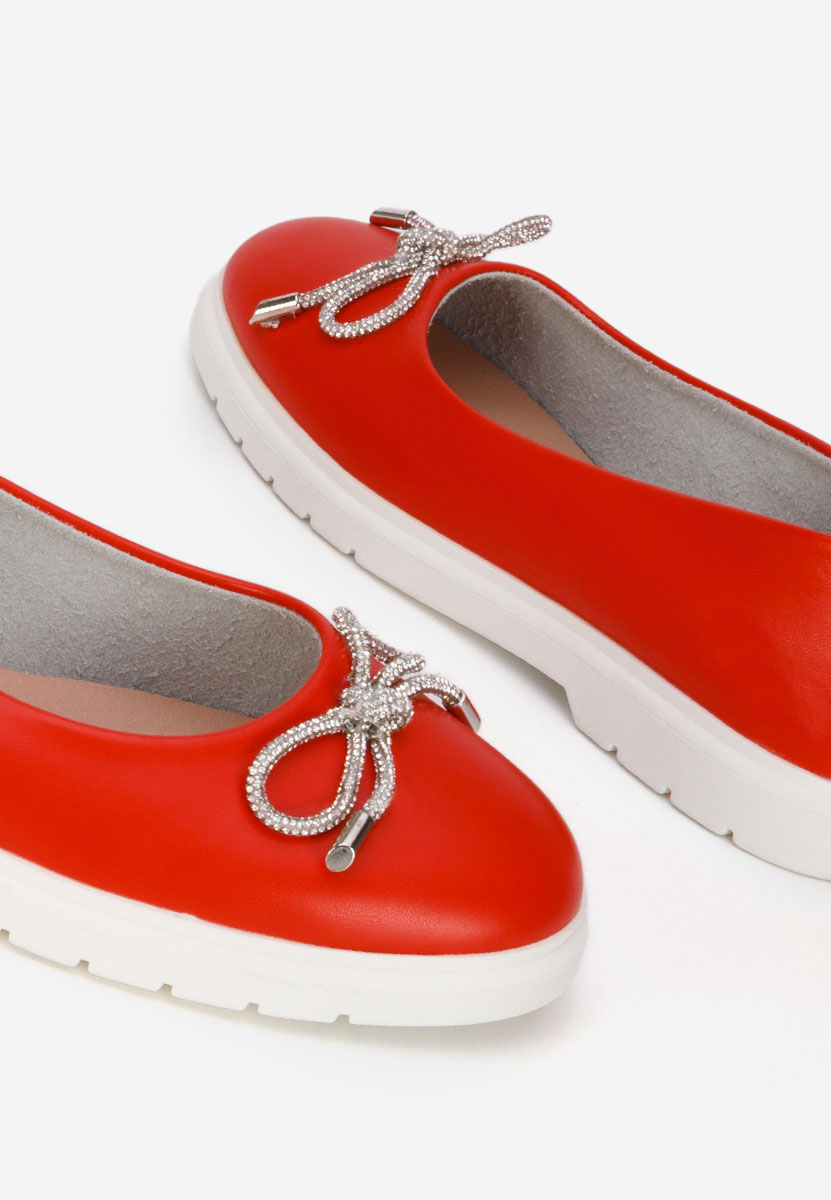 Simonna narancssárga női balerina