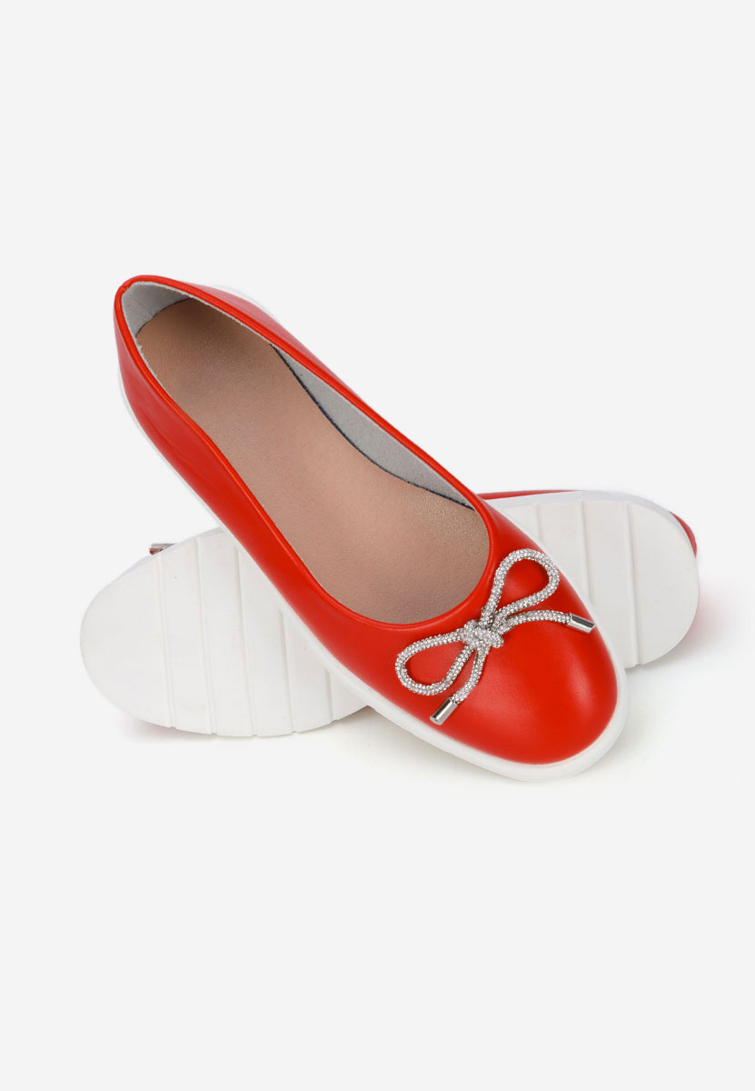 Simonna narancssárga női balerina