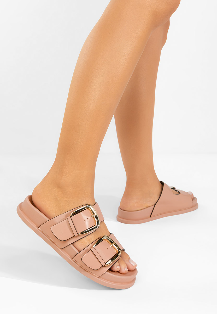 Teodia rózsaszín női papucs