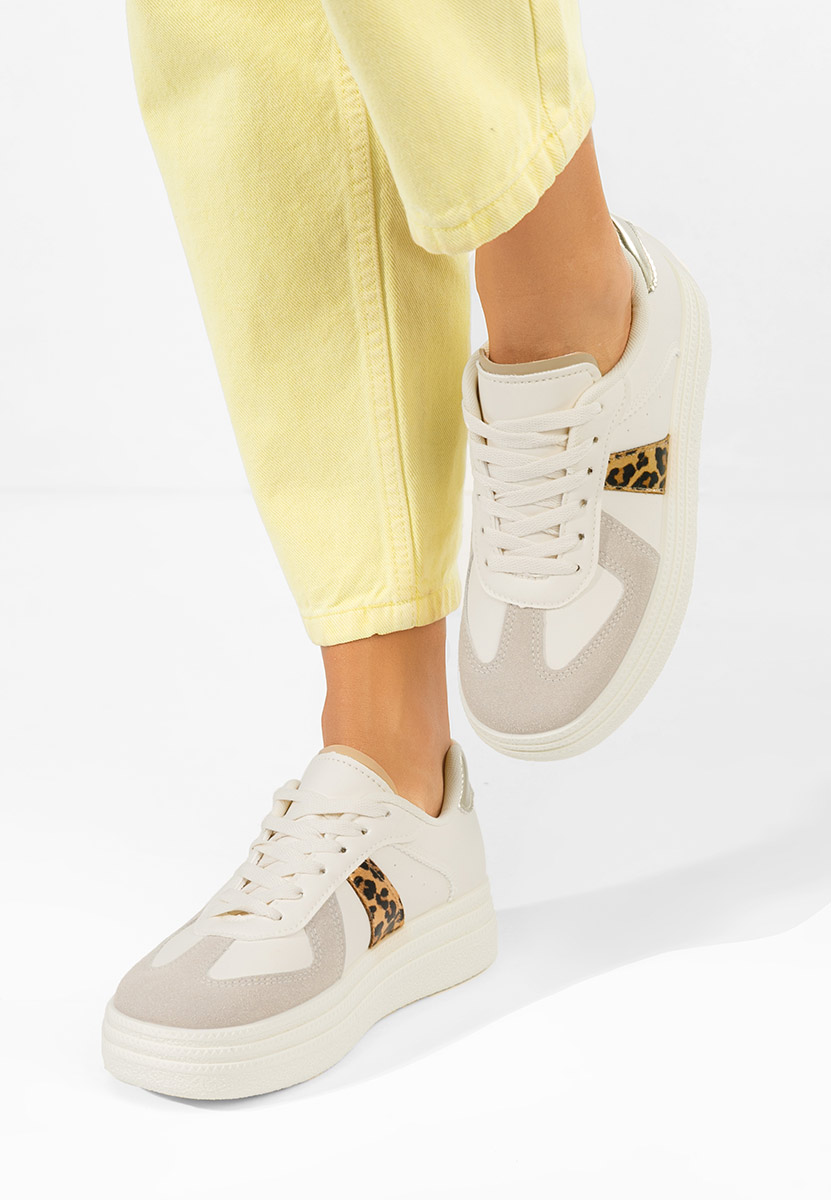 Serinia leopárdmintás telitalpú platform sneaker