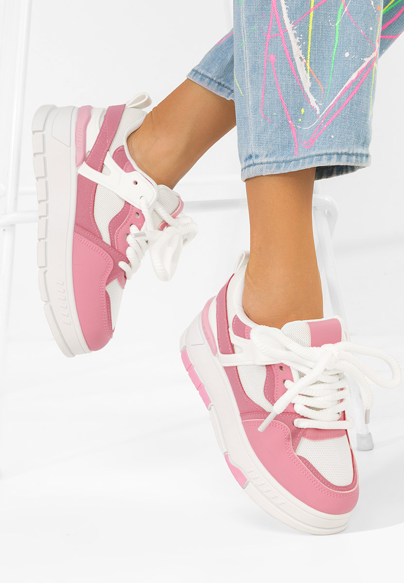 Rosallia fuxia telitalpú platform sneaker