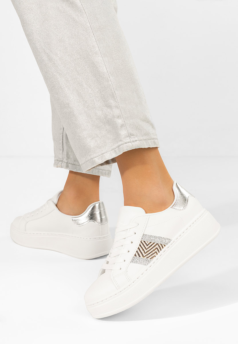 Atenia v3 fehér telitalpú platform sneaker