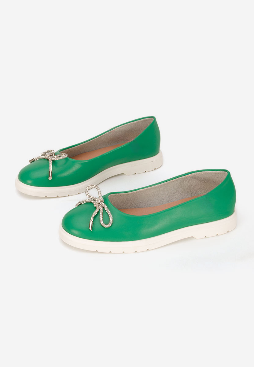 Simonna zöld női balerina