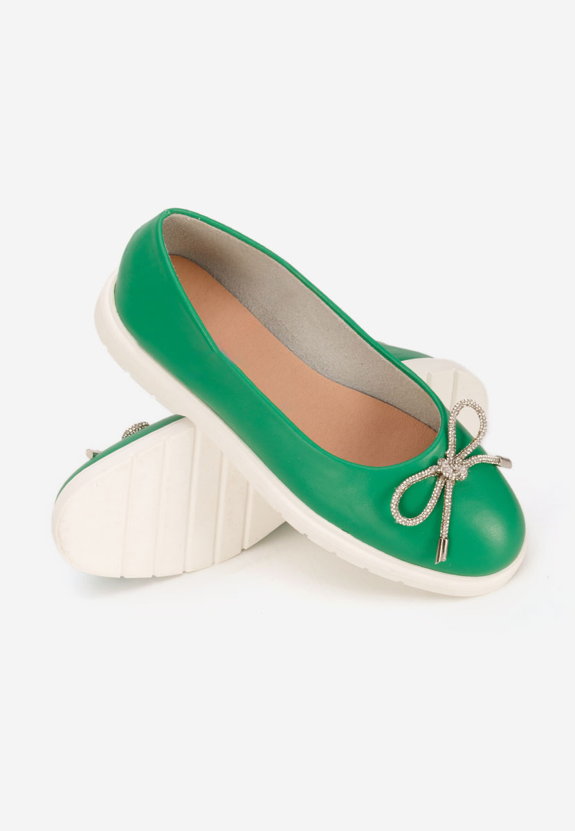 Simonna zöld női balerina