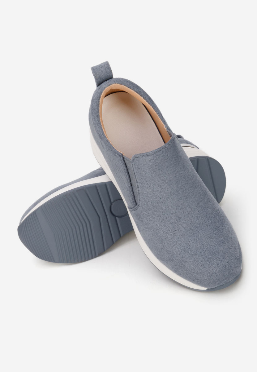 Leanne kék platform félcipő