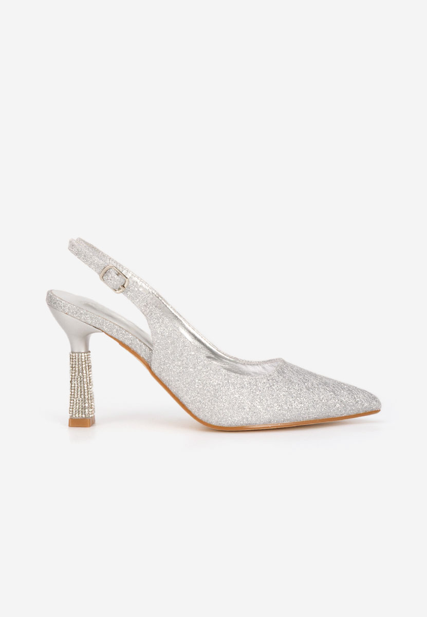 Axellia ezüst alkalmi cipő