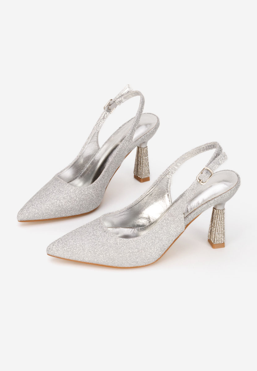 Axellia ezüst alkalmi cipő