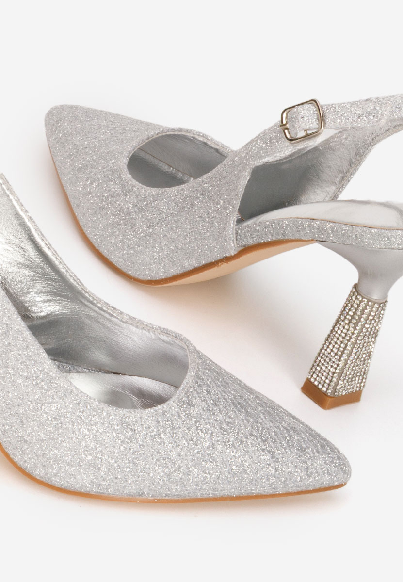 Axellia ezüst alkalmi cipő