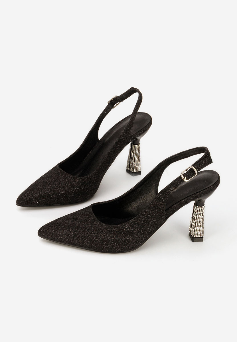 Axellia fekete alkalmi cipő