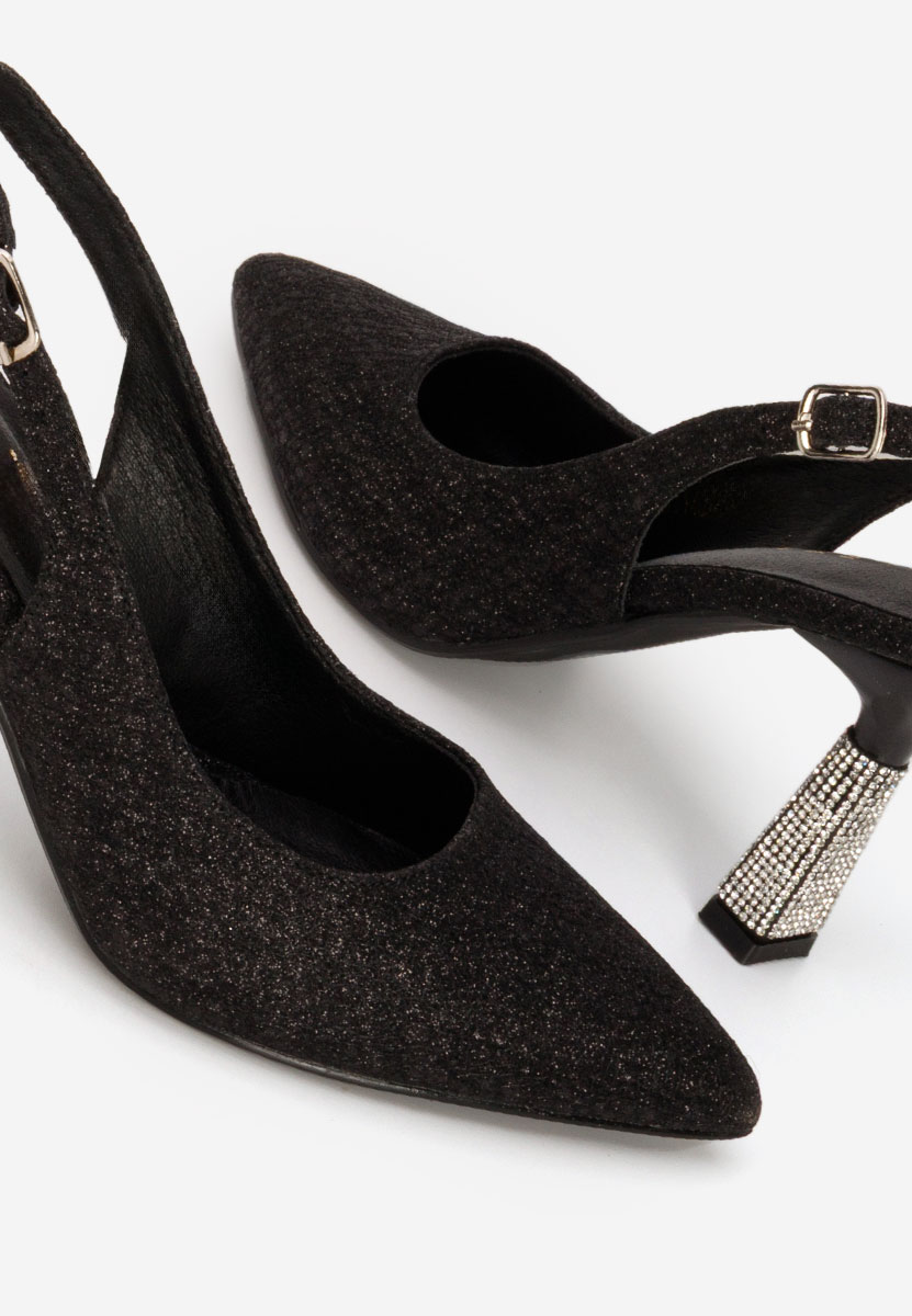 Axellia fekete alkalmi cipő