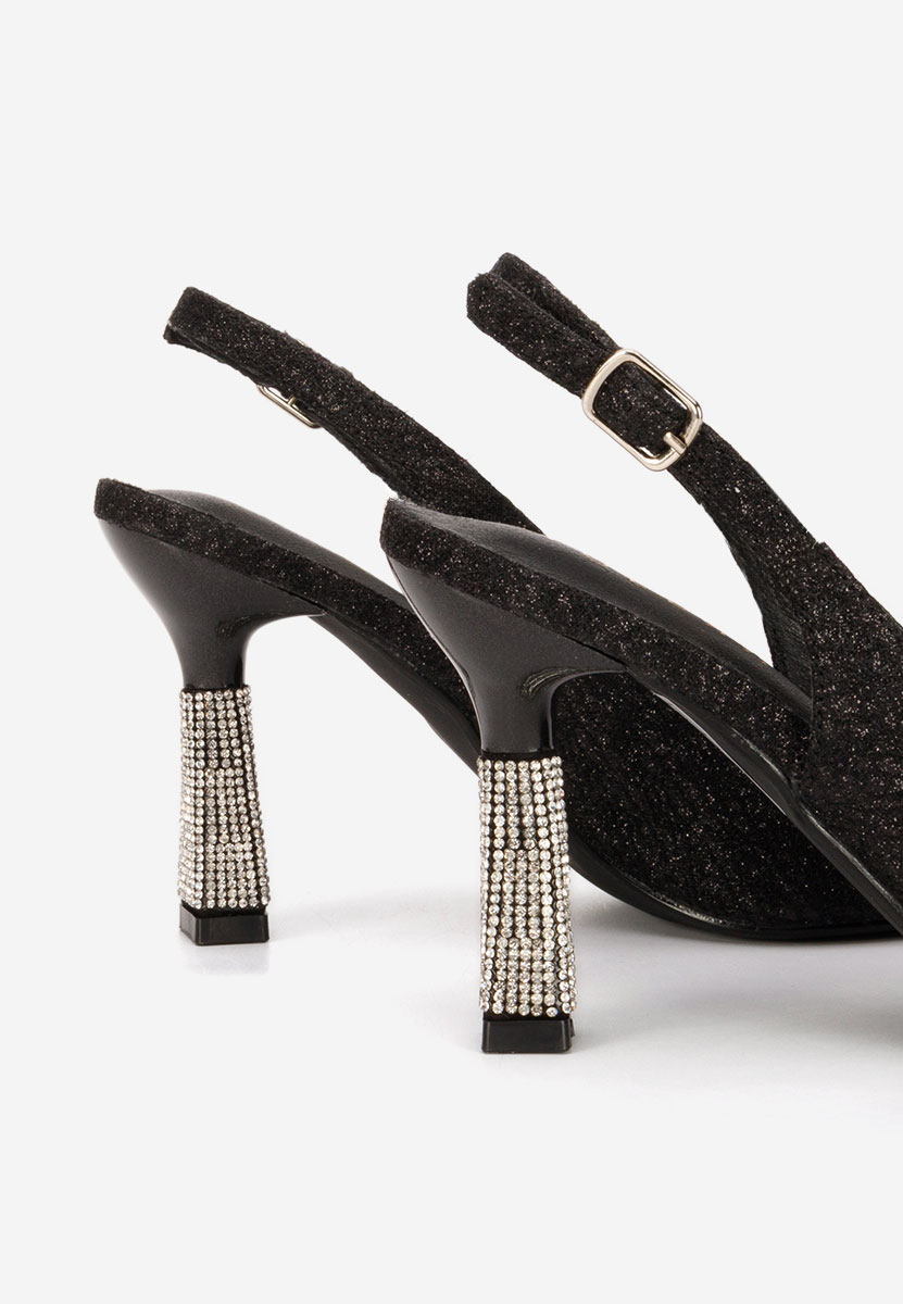 Axellia fekete alkalmi cipő