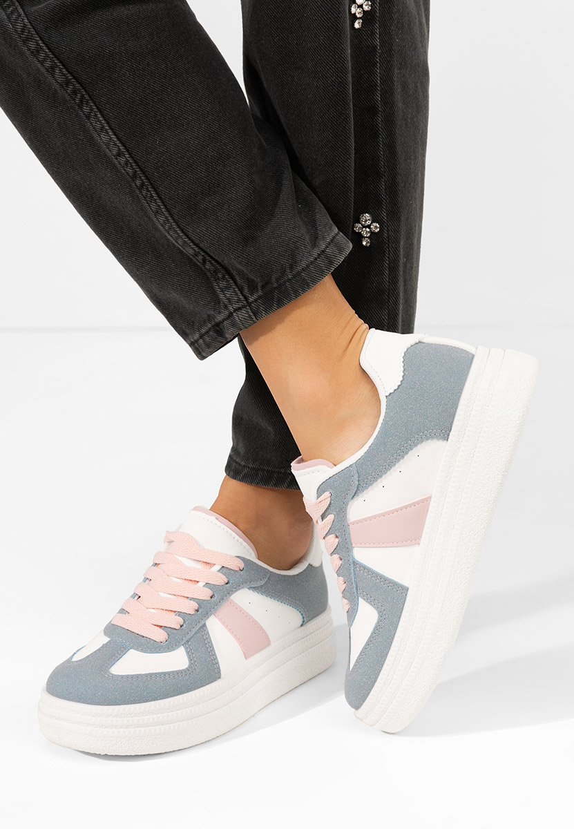 Serinia sokszínü telitalpú platform sneaker