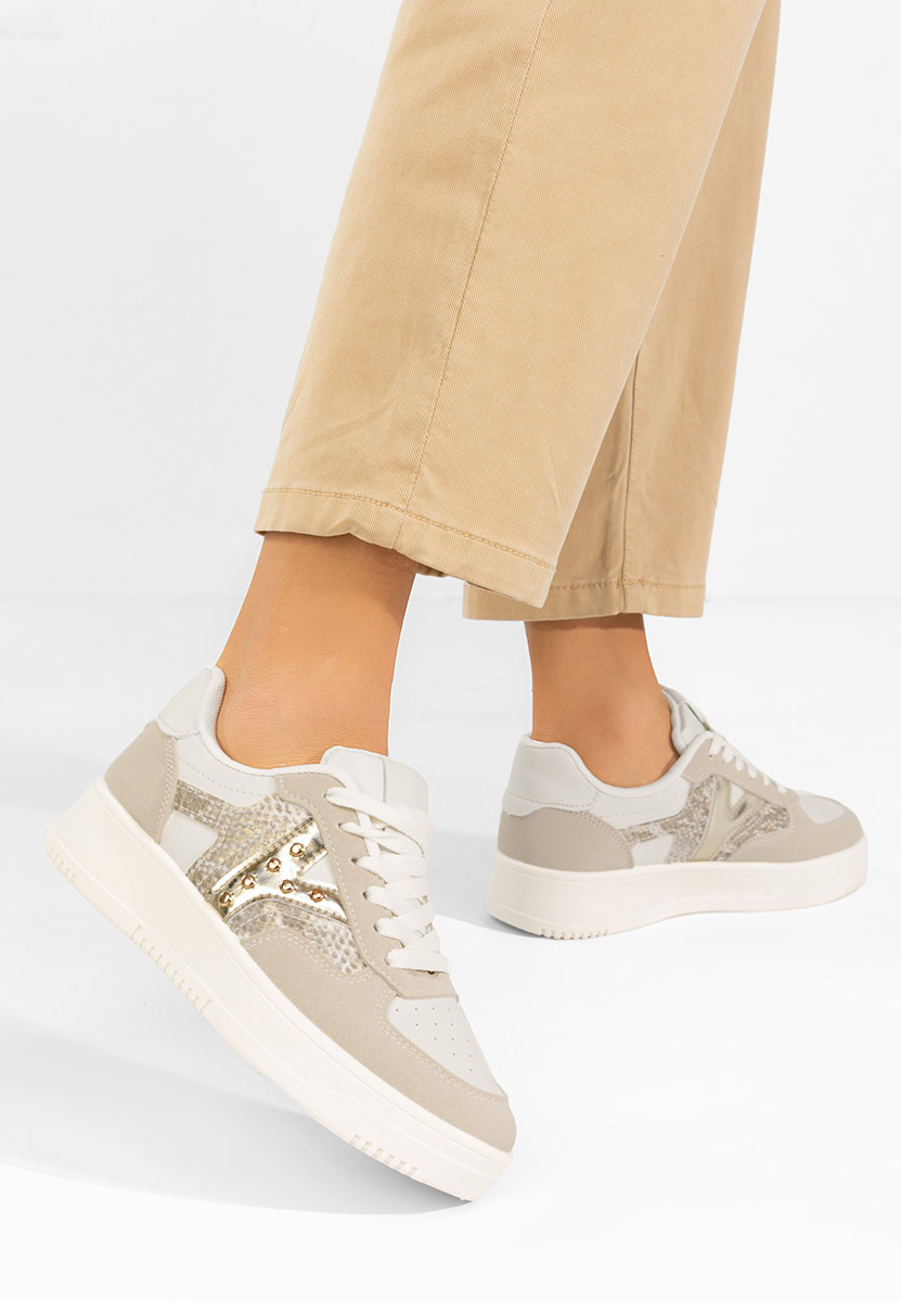 Rachelia bézs női tornacipő