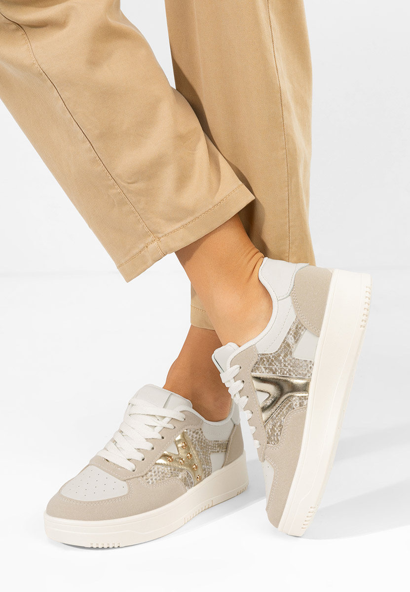 Rachelia bézs női tornacipő