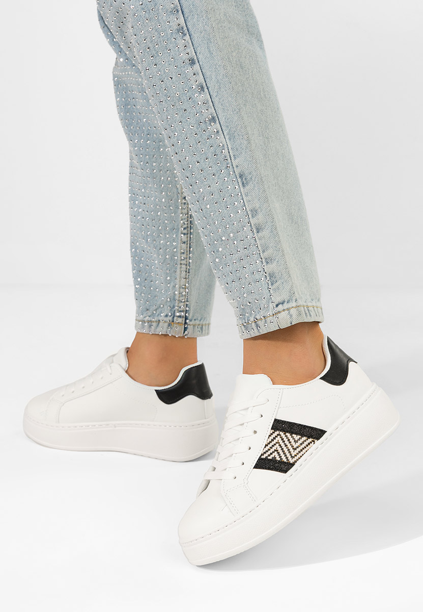 Atenia v2 fehér telitalpú platform sneaker