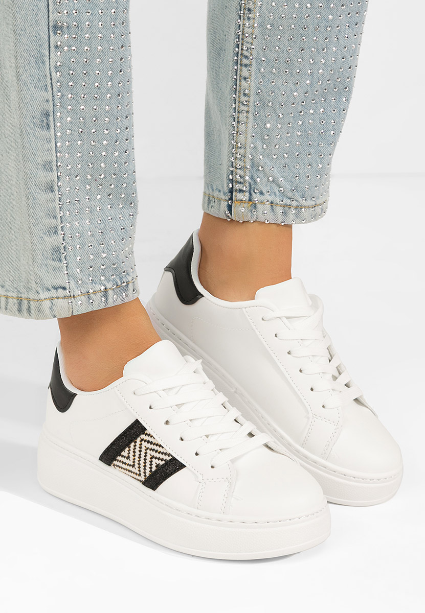 Atenia v2 fehér telitalpú platform sneaker