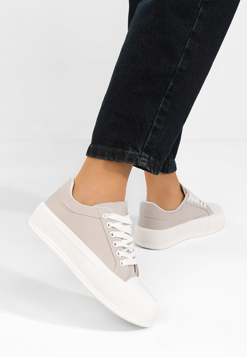 Antonea khaki platform teniszcipő