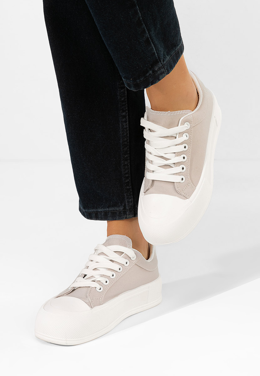 Antonea khaki platform teniszcipő