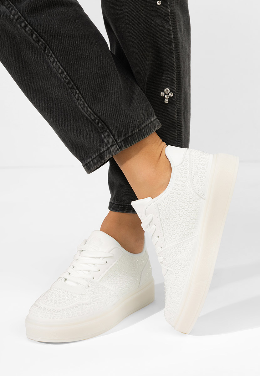 Olivina fehér női tornacipő