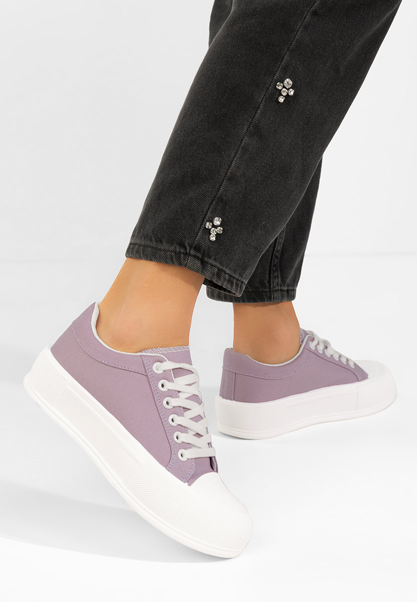 Antonea lila platform teniszcipő