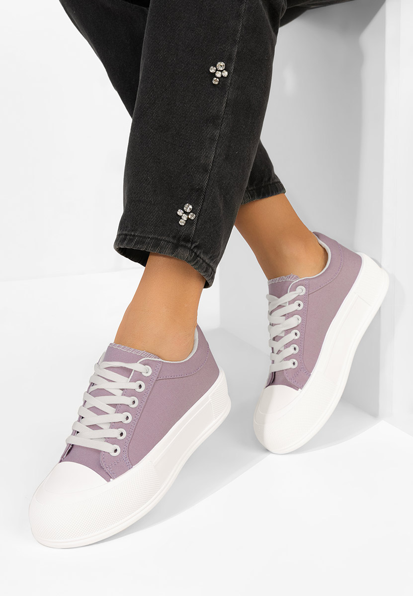 Antonea lila platform teniszcipő