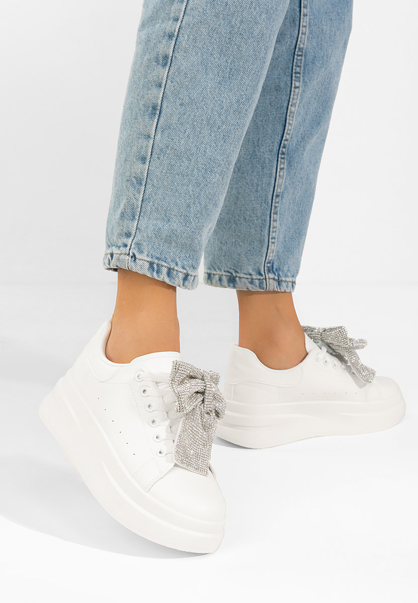 Anitta fehér telitalpú platform sneaker