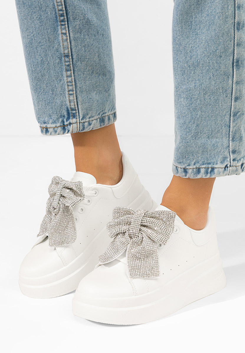 Anitta fehér telitalpú platform sneaker