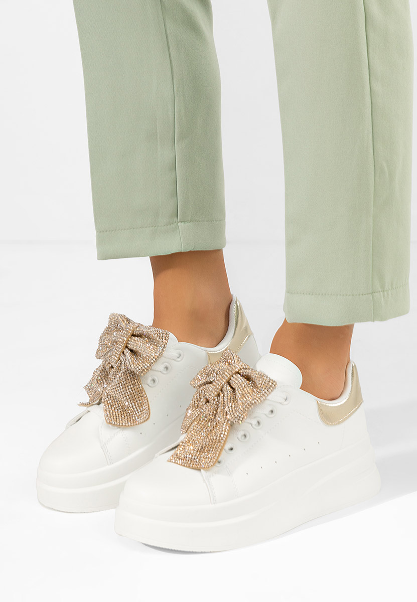 Anitta aranyszínü telitalpú platform sneaker