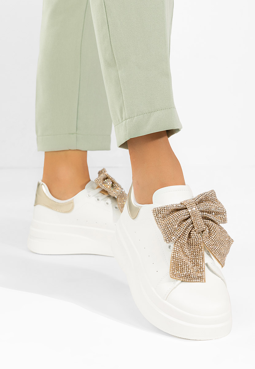 Anitta aranyszínü telitalpú platform sneaker