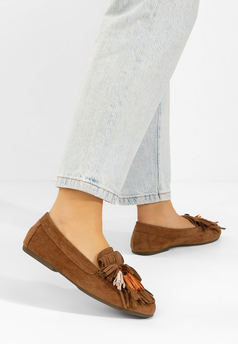 Sedania camel női mokaszin