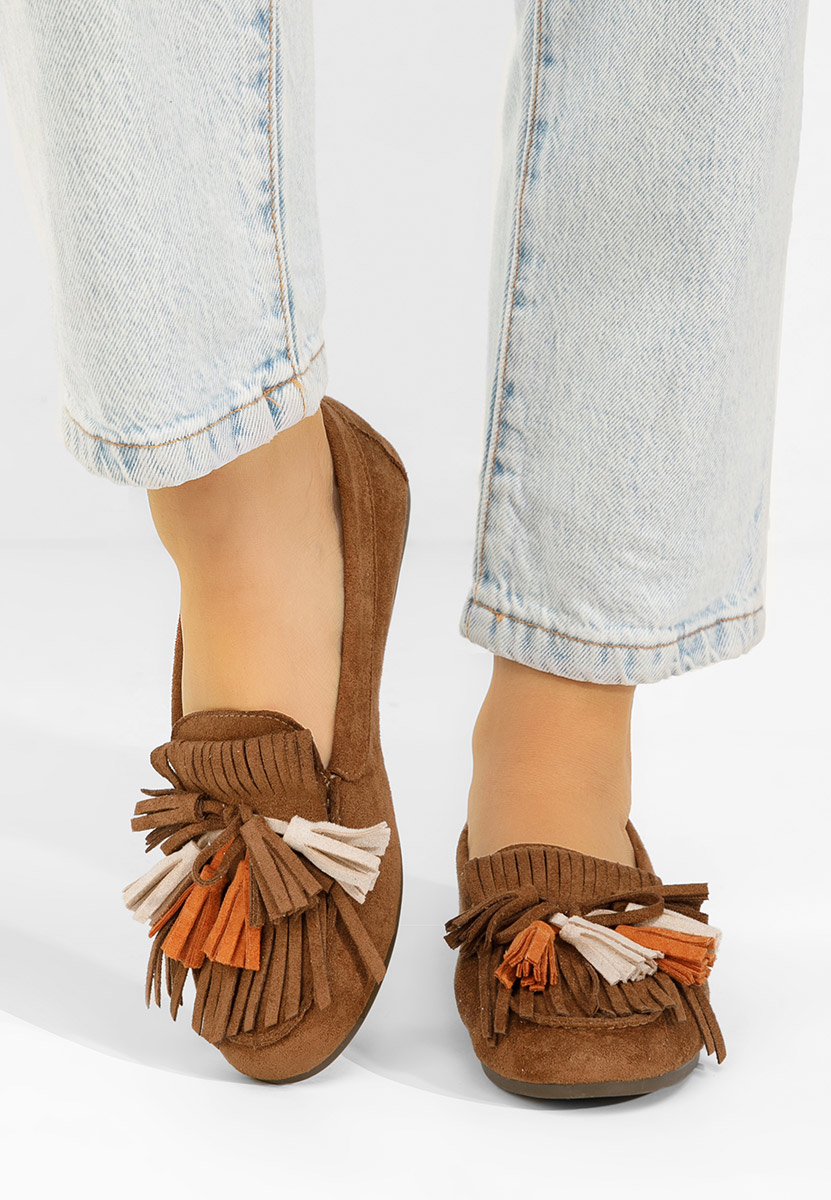 Sedania camel női mokaszin