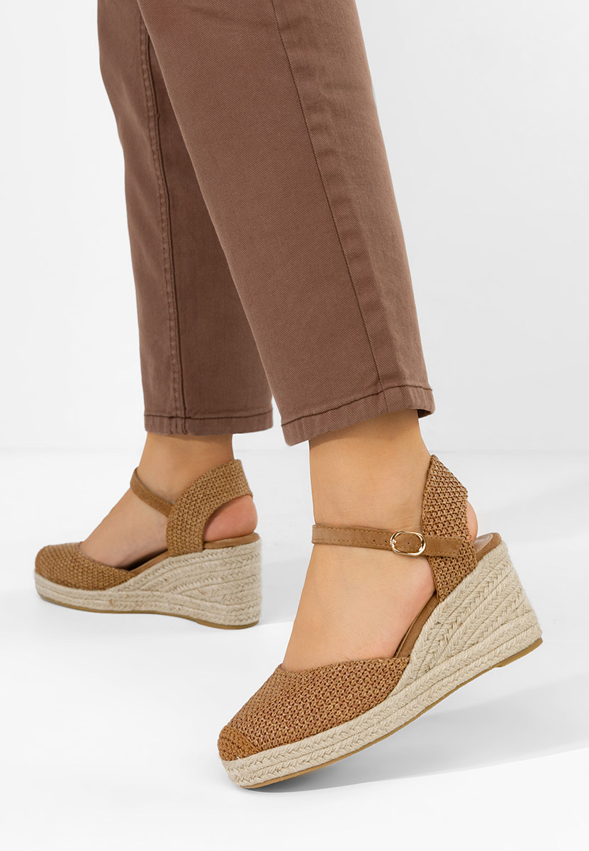 Paty camel espadrilles szandál