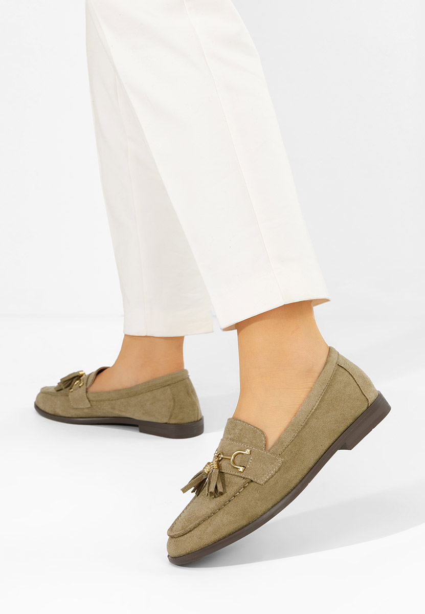 Reeia zöld női mokaszin