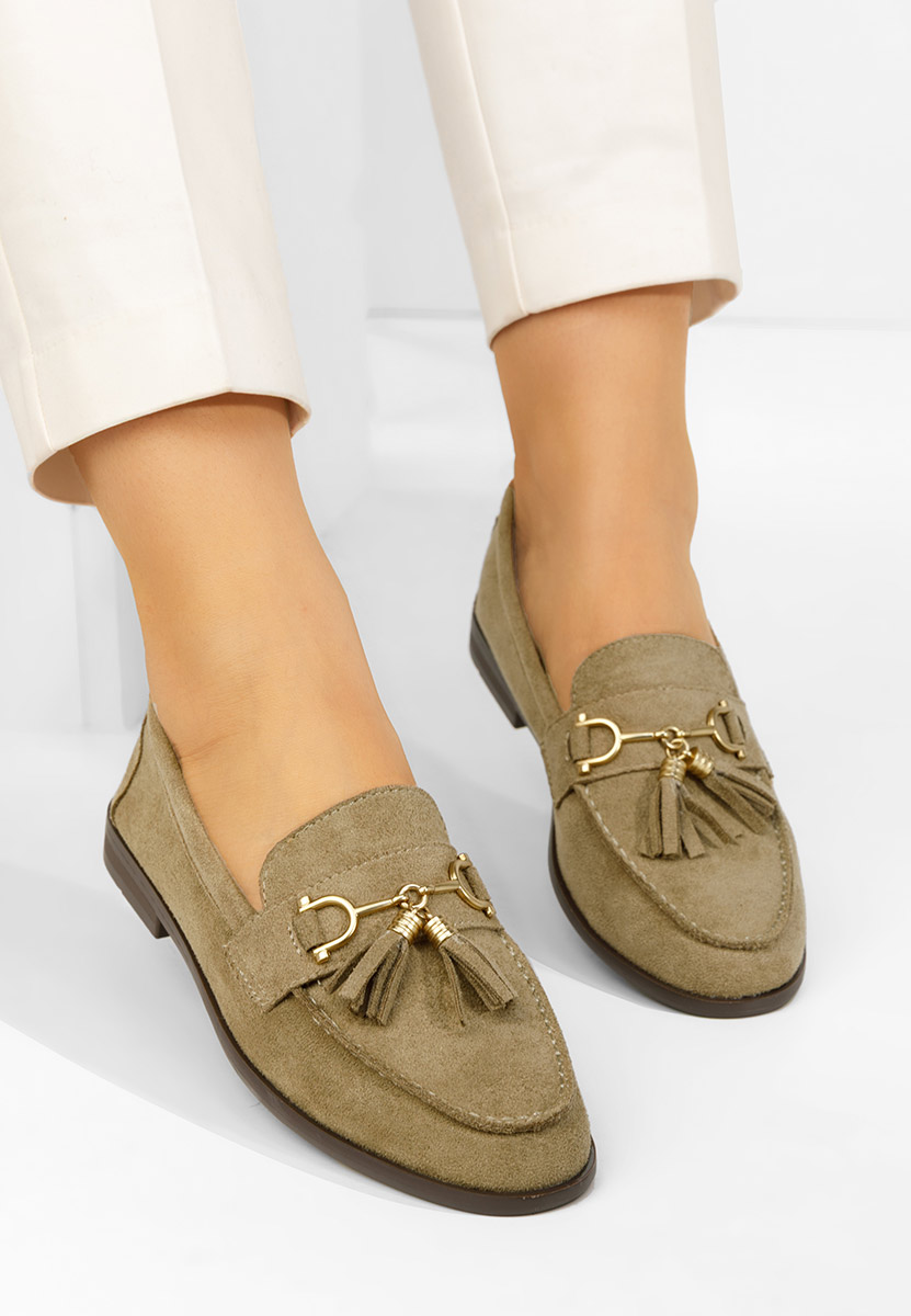 Reeia zöld női mokaszin