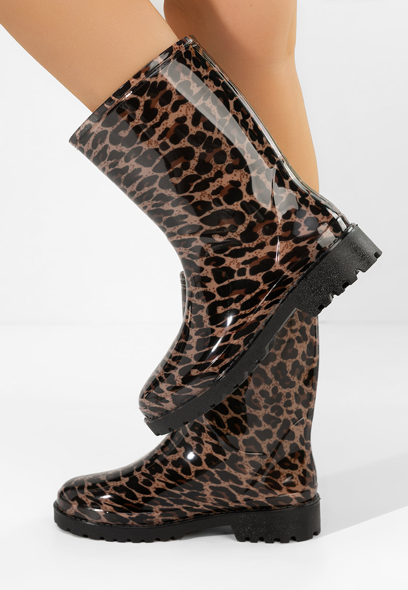 Jalena leopárdmintás gumicsizma