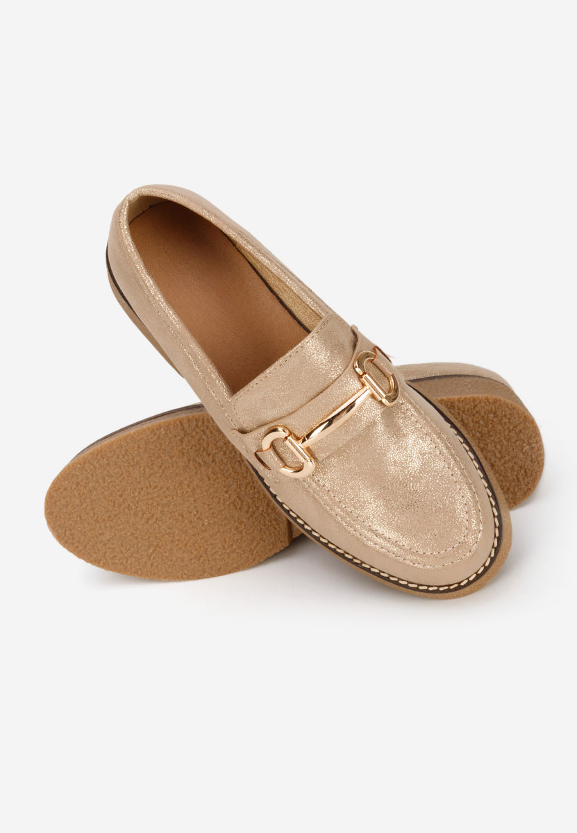 Ylenia aranyszínü női mokaszin