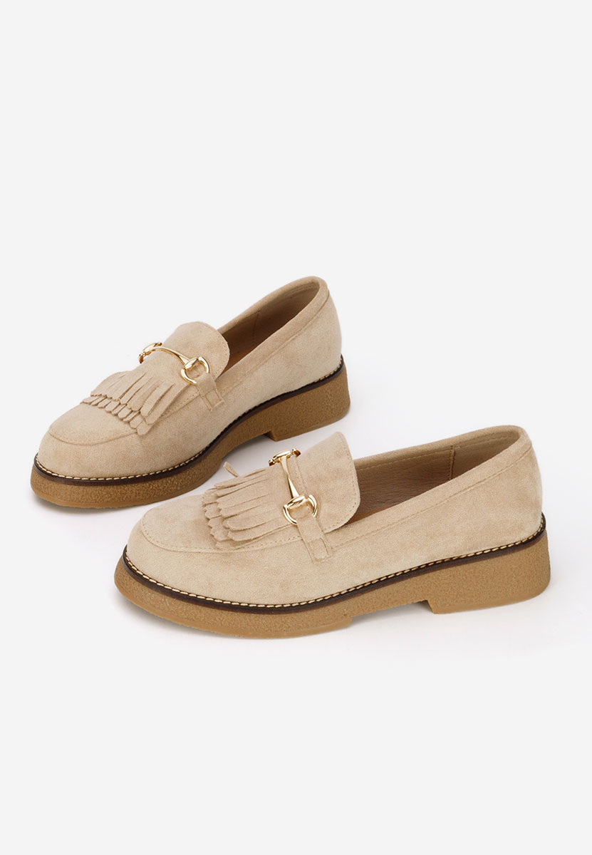 Kemily bézs női mokaszin