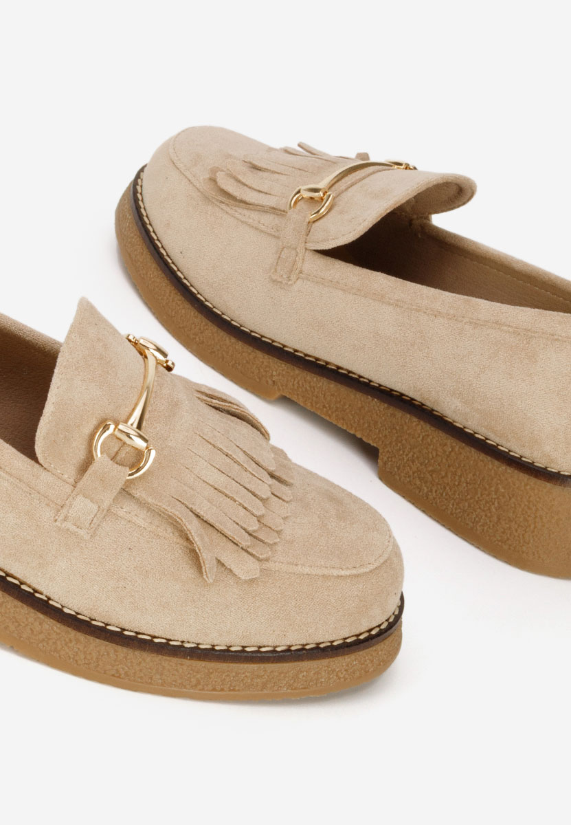 Kemily bézs női mokaszin